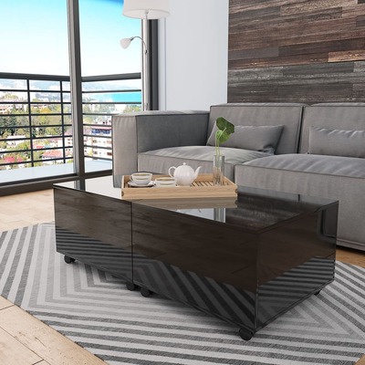 Coffee Table High Gloss Black