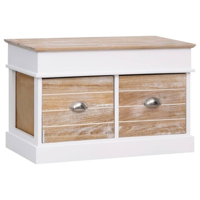 Hall Bench MDF White