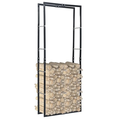 Firewood Rack ,Black 