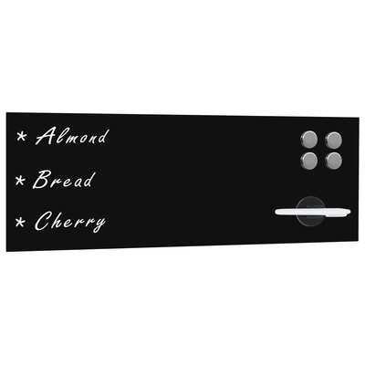 Wall Mounted Magnetic Blackboard Glass 