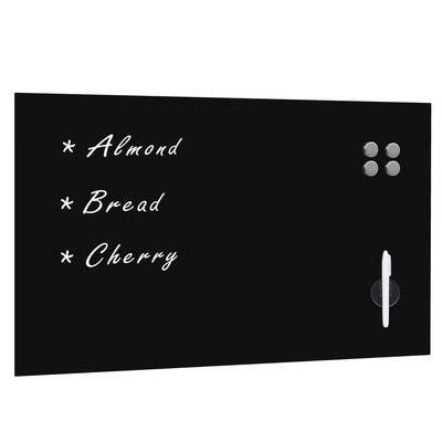 Wall Mounted Magnetic Blackboard Glass steel