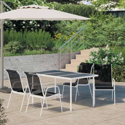 Durable 5 Piece Outdoor Dining Set Living Space Upgrade Outdoor Living 