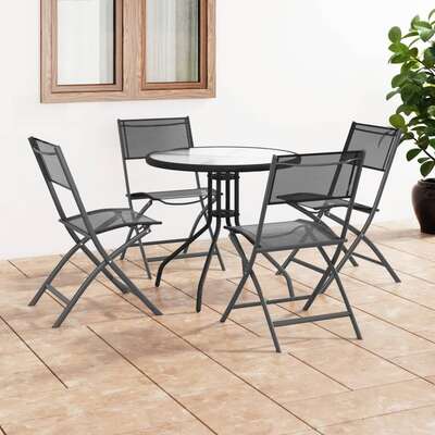Decorative 5 Piece Outdoor Dining Set Living Space Upgrade Patio Relax 