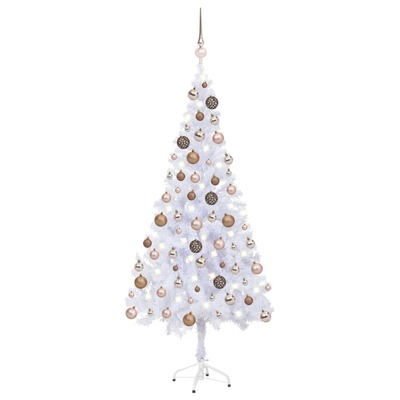 Artificial Christmas Tree with LEDs&Ball Set Branches
