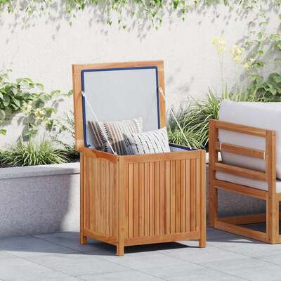 Premium Garden Storage Box 60x50x58 cm Outdoor Retreat Boho 