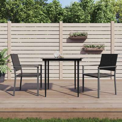 Versatile 3 Piece Garden Dining Set Daily Living Essential Summer 