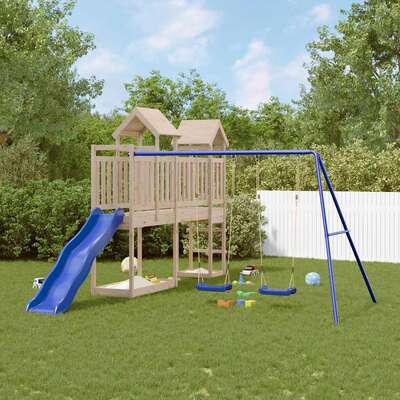 Timber Trails: Premium Solid Wood Outdoor Playset