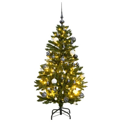 Artificial Hinged Christmas Tree with 150 LEDs
