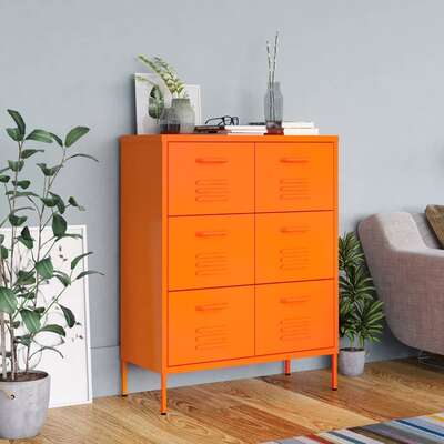 Drawer Cabinet Mint Steel Sideboard Cupboard Storage Display Cabinet