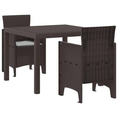 Decorative Garden Dining Set 3 pcs Home Decor Accent Patio Relax 
