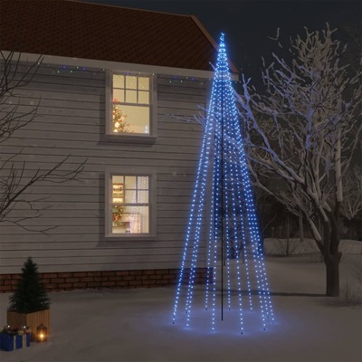 Christmas Tree with Spike Blue 732 LEDs