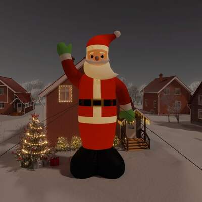 Christmas Inflatable Santa Claus with LEDs