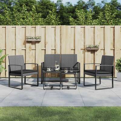 Versatile 5 piece Garden Dining Set Patio Setup Modern Living 