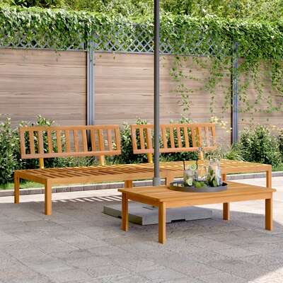 Refined Garden Pallet Middle Sofas 2 Daily Living Essential Garden Leisure 
