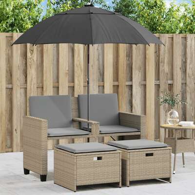 Durable Garden Sofa 2 Seater with Daily Living Essential Essentials 