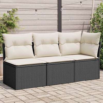 Stylish Garden Sofa with Cushions 3 Home Decor Accent Outdoor Living 