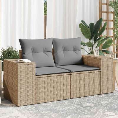Elegant Garden Sofa with Cushions 2 Daily Living Essential Outdoor Living 
