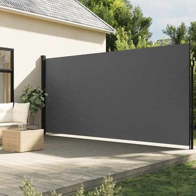 Retractable Side Awning Anthracite 200x300cm | EXTG
