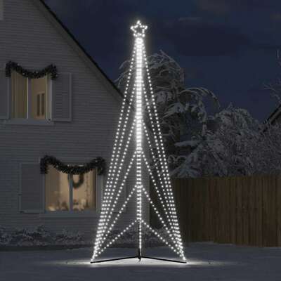 Christmas Tree Light 861 LEDs Cold White 478 cm - Stylish 