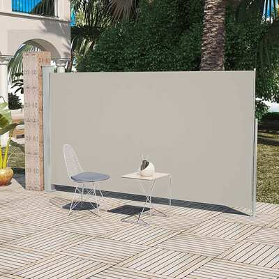 Patio Terrace Side awning - Cream Colour