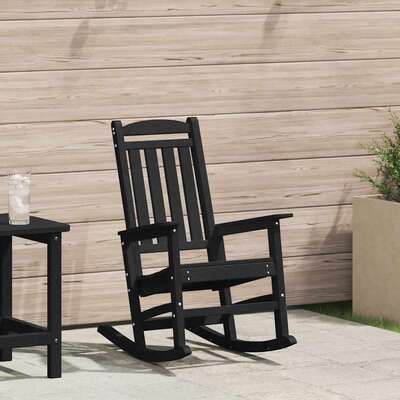 Functional Garden Rocking Chair Black 92 Daily Living Essential Home Comfort 