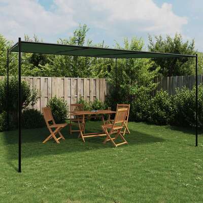 Louvred Gazebo 4x4m Steel Frame Outdoor | EXTG