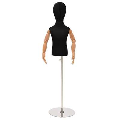 Adjustable Mannequin Black 28.5x0.3cm