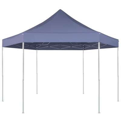 Hexagonal Pop-Up Foldable Marquee Dark Blue 