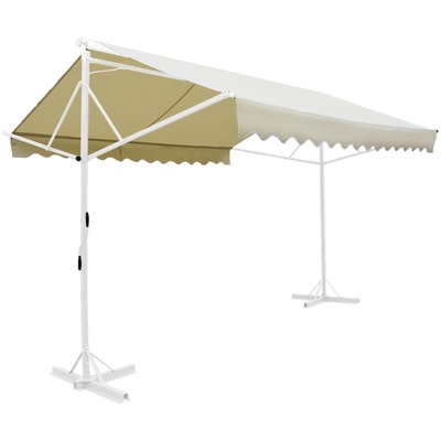 Free Standing Awning 3x3 m Cream