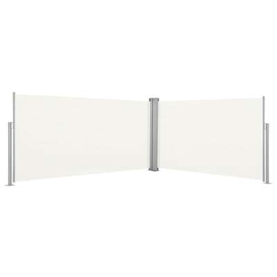 Retractable Side Awning- Cream