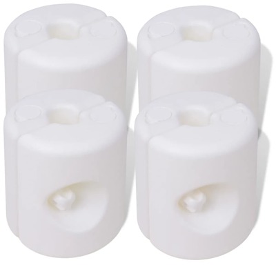 Gazebo Weights 4 pcs Plastic