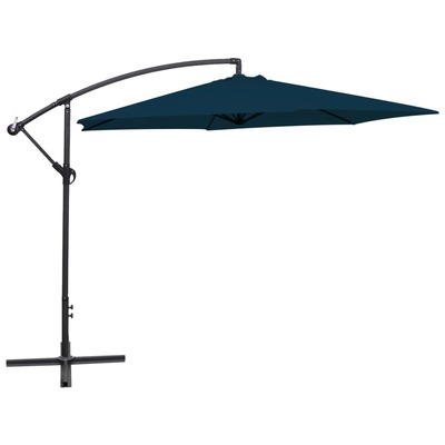 Cantilever Umbrella 3 m Blue