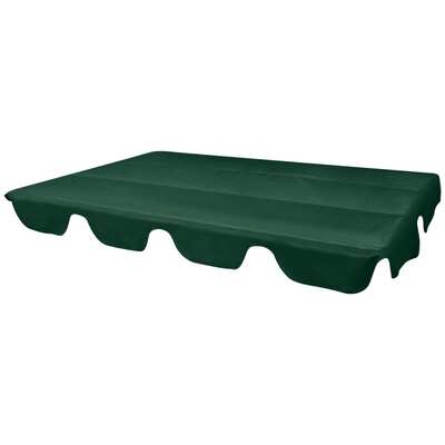 Replacement Canopy for Garden Swing Green 