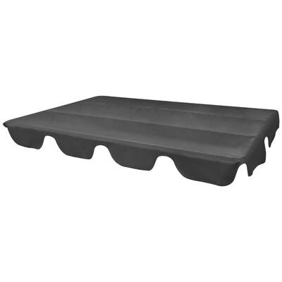 Replacement Canopy for Garden Swing Grey