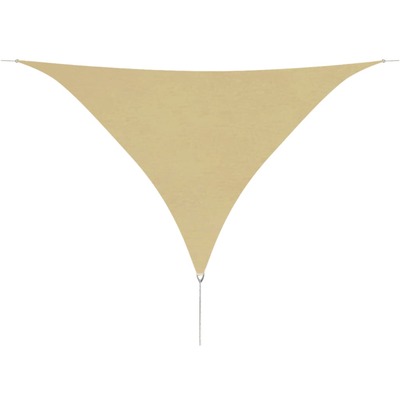 Sunshade Sail Oxford Fabric Triangular - Beige
