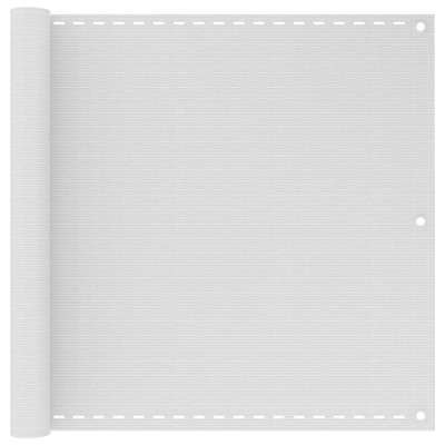 Balcony Screen HDPE / White