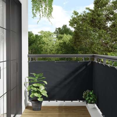 Balcony Screen Oxford Fabric  - Anthracite