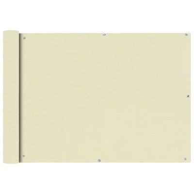 Balcony Screen Oxford Fabric - Cream