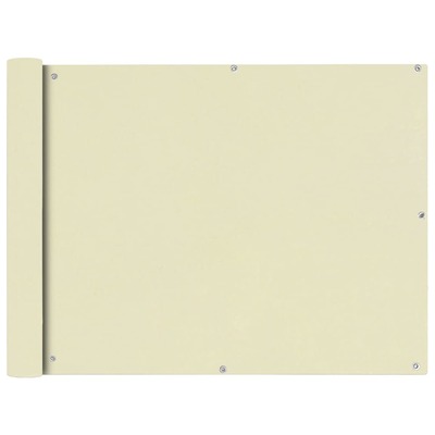 Balcony Screen Oxford Fabric / Cream