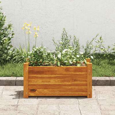 Garden Planter Acacia Wood 