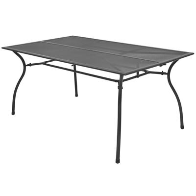 Garden Table,  Steel Mesh