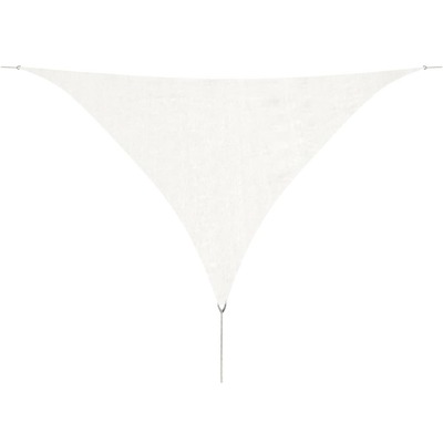 Sunshade Sail HDPE Triangular  White