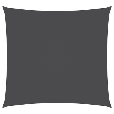 Sunshade Sail Oxford Fabric Square Anthracite