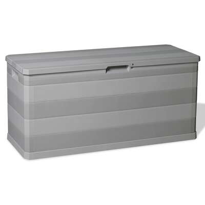 Garden Storage Box Grey 