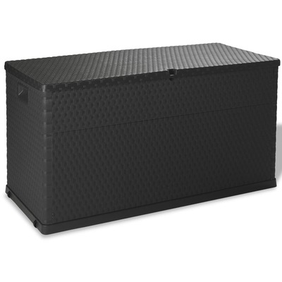 Garden Storage Box Anthracite 