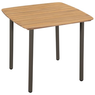 Garden Table Solid Acacia Wood & Steel