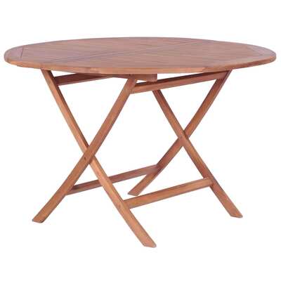 Folding Garden Table Solid Teak Wood