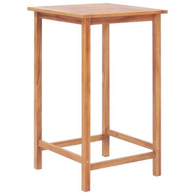Garden Bar Table  Solid Teak Wood