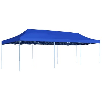 Folding Pop-up Party Tent Blue
