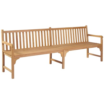 Garden Bench 240 cm Solid Teak